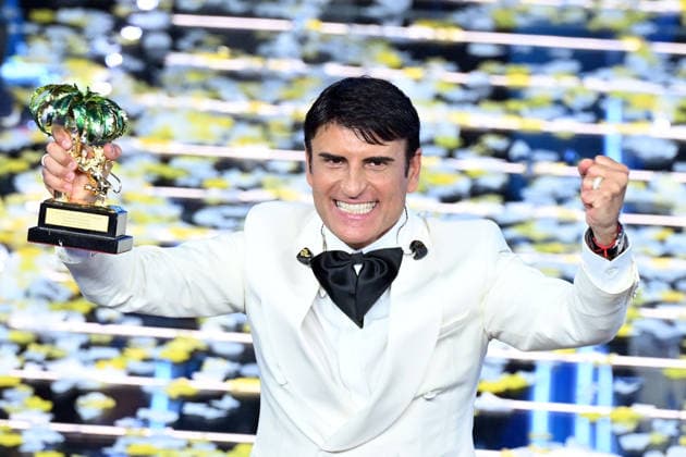 March 1, 2026, Sanremo, Rome, Italy: 76th Italian Song Festival. Pictured: Sal da Vinci . Sanremo, Italy 28 Feb 2026 Sanremo Italy  - ZUMAa289 20260301_zia_a289_039 Copyright: xMariaxLauraxAntonellix