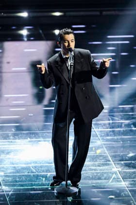 76th Italian Song Festival of Sanremo Final Evening part 2 Teatro Ariston - Sanremo, Italy FULMINACCI Filippo Uttinacci 76th Italian Song Festival of Sanremo Final Evening part 2 Teatro Ariston - Sanremo, Italy 28th February 2026 SGPItalia id 134399_076 Not Exclusive  Copyright: xAlfonsoxCatalano SGPx