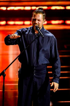 76th Italian Song Festival of Sanremo Final Evening part 2 Teatro Ariston - Sanremo, Italy Enrico Nigiotti 76th Italian Song Festival of Sanremo Final Evening part 2 Teatro Ariston - Sanremo, Italy 28th February 2026 SGPItalia id 134399_076 Not Exclusive  Copyright: xAlfonsoxCatalano SGPx