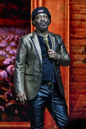 SUNRISE FL - FEBRUARY 28: Katt Williams performs during his Golden Age Tour at The Amerant Bank Arena on February 28, 2026 in Sunrise, Florida. Copyright: xmpi04x