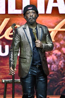 SUNRISE FL - FEBRUARY 28: Katt Williams performs during his Golden Age Tour at The Amerant Bank Arena on February 28, 2026 in Sunrise, Florida. Copyright: xmpi04x