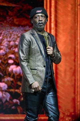 SUNRISE FL - FEBRUARY 28: Katt Williams performs during his Golden Age Tour at The Amerant Bank Arena on February 28, 2026 in Sunrise, Florida. Copyright: xmpi04x