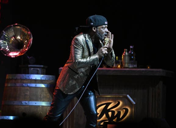 SUNRISE FL - FEBRUARY 28: Katt Williams performs during his Golden Age Tour at The Amerant Bank Arena on February 28, 2026 in Sunrise, Florida. Copyright: xmpi04x