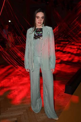 Milan, Milan Women s Fashion Week Fall Winter 2026 27 - Women s Fashion, Fall Winter 2026 27 - Hui fashion show - front row in the photo: guest  Copyright: xSimonaxChiocciax xipa-agency.netx xFotosickix IPA_Agency_IPA72203319