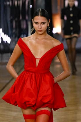 Blumarine Fashion Show Ready to Wear Collection Fall Winter 2026 2027 at Milan Fashion Week MLFW, on February 28th, 2026 Blumarine Fashion Show Ready to Wear Collection Fall Winter 2026 2027 at Milan Fashion Week, on February 28th, 2026 Milan Italy  Copyright: xAgencex xBestimagexAgencex xBestimagex