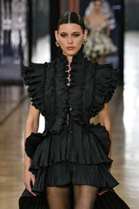Blumarine Fashion Show Ready to Wear Collection Fall Winter 2026 2027 at Milan Fashion Week MLFW, on February 28th, 2026 Blumarine Fashion Show Ready to Wear Collection Fall Winter 2026 2027 at Milan Fashion Week, on February 28th, 2026 Milan Italy  Copyright: xAgencex xBestimagexAgencex xBestimagex
