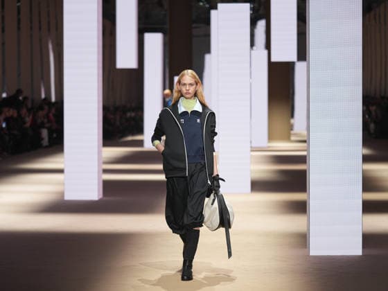 Milan, Milan Women s Fashion Week: Fall Winter 2026 27 - Women s Fashion, Fall Winter 2026 27 - FILA fashion show - catwalk in the photo: model  Copyright: xRiccardoxGiordanox xipa-agency.netx xRiccardoxGIordanox IPA_Agency_IPA72212986