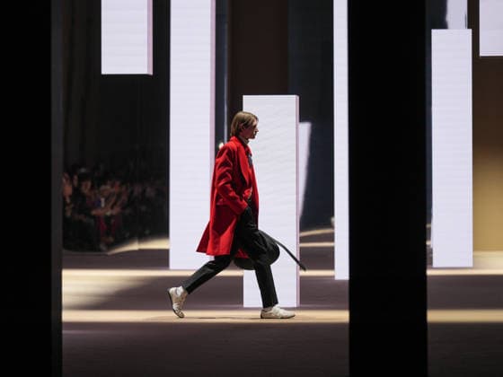 Milan, Milan Women s Fashion Week: Fall Winter 2026 27 - Women s Fashion, Fall Winter 2026 27 - FILA fashion show - catwalk in the photo: model  Copyright: xRiccardoxGiordanox xipa-agency.netx xRiccardoxGIordanox IPA_Agency_IPA72212988