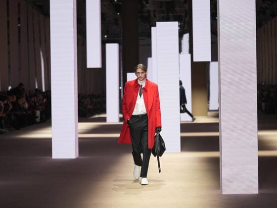 Milan, Milan Women s Fashion Week: Fall Winter 2026 27 - Women s Fashion, Fall Winter 2026 27 - FILA fashion show - catwalk in the photo: model  Copyright: xRiccardoxGiordanox xipa-agency.netx xRiccardoxGIordanox IPA_Agency_IPA72212992