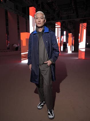 MFW - FILA Front Row Brian Boy attends the FILA fashion show during the Milan Womenswear Fall Winter 2026 2027 Fashion Week on March 1, 2026 in Milan, Italy. Photo by Riccardo Giordano IPA ABACAPRESS.COM MILAN Italy  Copyright: xGiordanoxRiccardo IPA ABACAx