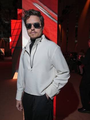 Milan, Milan Women s Fashion Week: Fall Winter 2026 27 - Women s Fashion, Fall Winter 2026 27 - FILA fashion show - front row in the photo: Dylan Sprouse  Copyright: xRiccardoxGiordanox xipa-agency.netx xRiccardoxGIordanox IPA_Agency_IPA72212610