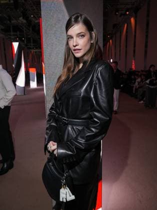 Milan, Milan Women s Fashion Week: Fall Winter 2026 27 - Women s Fashion, Fall Winter 2026 27 - FILA fashion show - front row in the photo: Barbara Palvin  Copyright: xRiccardoxGiordanox xipa-agency.netx xRiccardoxGIordanox IPA_Agency_IPA72212953