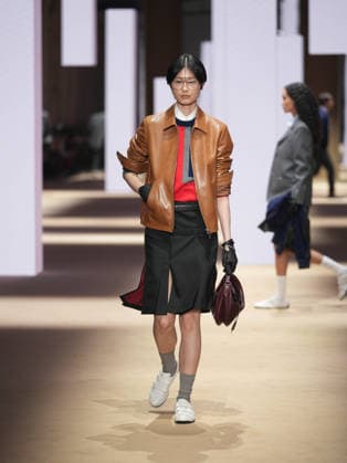 Milan, Milan Women s Fashion Week: Fall Winter 2026 27 - Women s Fashion, Fall Winter 2026 27 - FILA fashion show - catwalk in the photo: model  Copyright: xRiccardoxGiordanox xipa-agency.netx xRiccardoxGIordanox IPA_Agency_IPA72213679