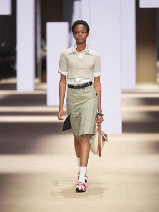 Milan, Milan Women s Fashion Week: Fall Winter 2026 27 - Women s Fashion, Fall Winter 2026 27 - FILA fashion show - catwalk in the photo: model  Copyright: xRiccardoxGiordanox xipa-agency.netx xRiccardoxGIordanox IPA_Agency_IPA72213754
