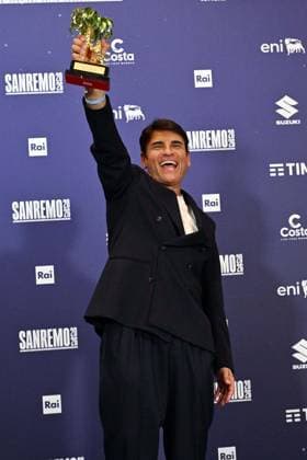 Photo IPP Felice De Martino Sanremo 29 02 2026 76th Italian Song Festival In the photo the winner Sal Da Vinci Italy Photo Press World Copyright