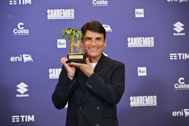 Photo IPP Felice De Martino Sanremo 29 02 2026 76th Italian Song Festival In the photo the winner Sal Da Vinci Italy Photo Press World Copyright