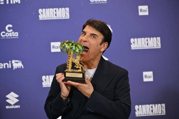Photo IPP Felice De Martino Sanremo 29 02 2026 76th Italian Song Festival In the photo the winner Sal Da Vinci Italy Photo Press World Copyright