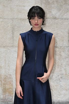 Milan, Milan Women s Fashion Week Fall Winter 2026 27 - Women s Fashion, Fall Winter 2026 27 - Giorgio Armani fashion show - arrivals in the photo: Romana Maggiora Vergano  Copyright: xSimonaxChiocciax xipa-agency.netx xFotosickix IPA_Agency_IPA72213725