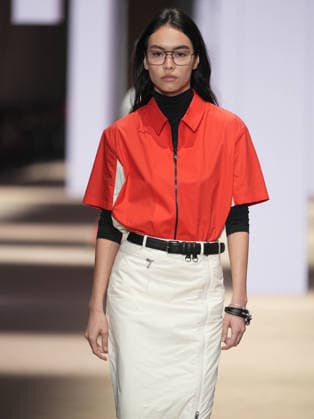 Milan, Milan Women s Fashion Week: Fall Winter 2026 27 - Women s Fashion, Fall Winter 2026 27 - FILA fashion show - catwalk in the photo: model  Copyright: xRiccardoxGiordanox xipa-agency.netx xRiccardoxGIordanox IPA_Agency_IPA72213991