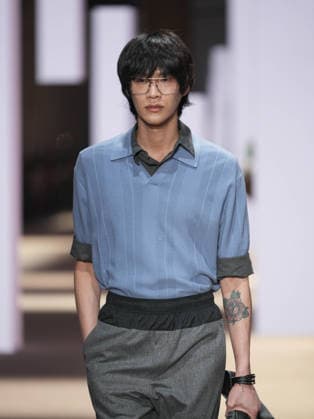 Milan, Milan Women s Fashion Week: Fall Winter 2026 27 - Women s Fashion, Fall Winter 2026 27 - FILA fashion show - catwalk in the photo: model  Copyright: xRiccardoxGiordanox xipa-agency.netx xRiccardoxGIordanox IPA_Agency_IPA72213750