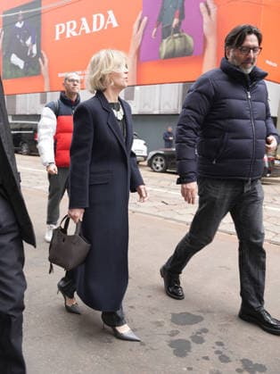 Milan, Milan Women s Fashion Week: Fall Winter 2026 27 - Women s Fashion, Fall Winter 2026 27 - Giorgio Armani fashion show - arrivals in the photo: Margherita Buy  Copyright: xRiccardoxGiordanox xipa-agency.netx xRiccardoxGIordanox IPA_Agency_IPA72214306