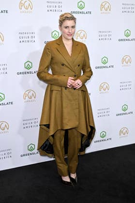 Greta Gerwig at the 37th Producers Guild Awards 2026 at the Fairmont Century Plaza Los Angeles Hotel, 28 02 2026 Foto:xD.xStarbuckx xFuturexImagex pga_6221