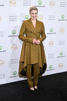 Greta Gerwig at the 37th Producers Guild Awards 2026 at the Fairmont Century Plaza Los Angeles Hotel, 28 02 2026 Foto:xD.xStarbuckx xFuturexImagex pga_6223