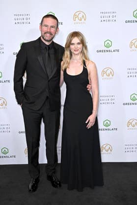 Zach Cregger and Sara Paxton at the 37th Producers Guild Awards 2026 at the Fairmont Century Plaza Los Angeles Hotel, 28 02 2026 Foto:xD.xStarbuckx xFuturexImagex pga_6247