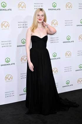Elle Fanning at the 37th Producers Guild Awards 2026 at the Fairmont Century Plaza Los Angeles Hotel, 28 02 2026 Foto:xD.xStarbuckx xFuturexImagex pga_6336