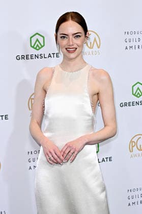 Emma Stone at the 37th Producers Guild Awards 2026 at the Fairmont Century Plaza Los Angeles Hotel, 28 02 2026 Foto:xD.xStarbuckx xFuturexImagex pga_6356