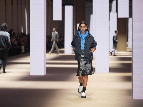 Milan, Milan Women s Fashion Week: Fall Winter 2026 27 - Women s Fashion, Fall Winter 2026 27 - FILA fashion show - catwalk in the photo: model  Copyright: xRiccardoxGiordanox xipa-agency.netx xRiccardoxGIordanox IPA_Agency_IPA72213918