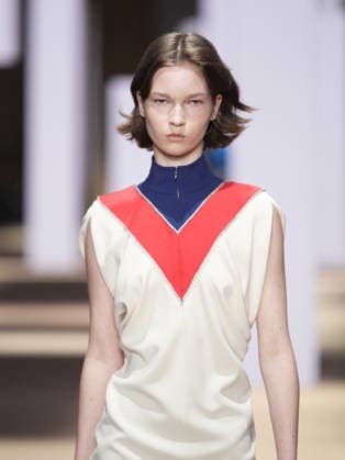 Milan, Milan Women s Fashion Week: Fall Winter 2026 27 - Women s Fashion, Fall Winter 2026 27 - FILA fashion show - catwalk in the photo: model  Copyright: xRiccardoxGiordanox xipa-agency.netx xRiccardoxGIordanox IPA_Agency_IPA72214061