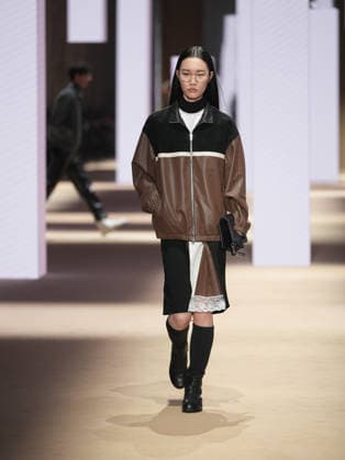 Milan, Milan Women s Fashion Week: Fall Winter 2026 27 - Women s Fashion, Fall Winter 2026 27 - FILA fashion show - catwalk in the photo: model  Copyright: xRiccardoxGiordanox xipa-agency.netx xRiccardoxGIordanox IPA_Agency_IPA72214070