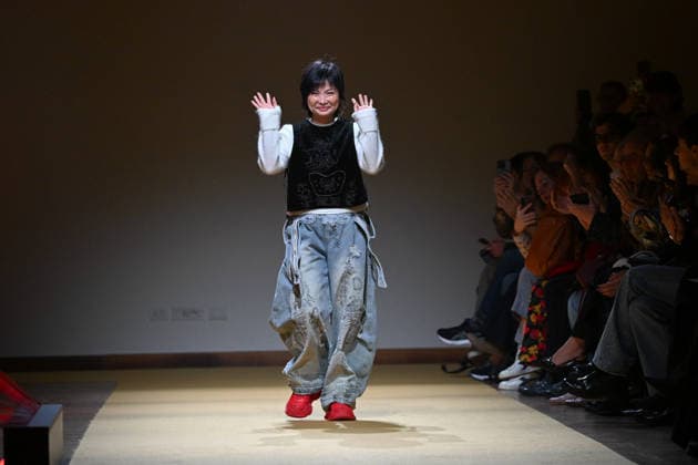 Milan, Milan Women s Fashion Week Fall Winter 2026 27 - Women s Fashion, Fall Winter 2026 27 - HUI fashion show - catwalk in the photo: Hui Zhou Zhao  Copyright: xSimonaxChiocciax xipa-agency.netx xFotosickix IPA_Agency_IPA72215920