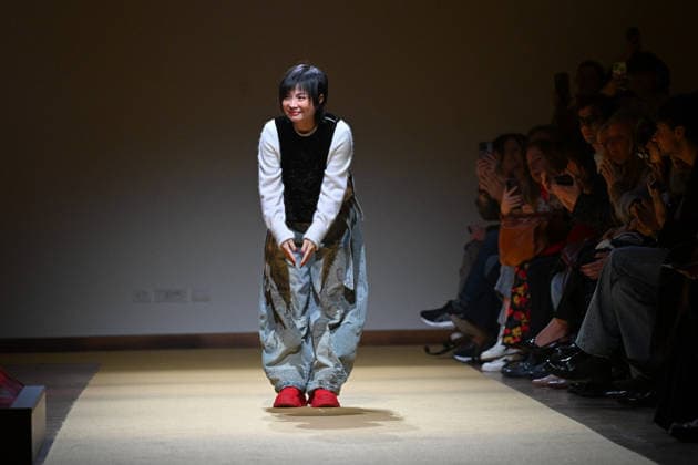 Milan, Milan Women s Fashion Week Fall Winter 2026 27 - Women s Fashion, Fall Winter 2026 27 - HUI fashion show - catwalk in the photo: Hui Zhou Zhao  Copyright: xSimonaxChiocciax xipa-agency.netx xFotosickix IPA_Agency_IPA72215921
