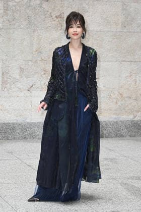 Milan, Milan Women s Fashion Week Fall Winter 2026 27 - Women s Fashion, Fall Winter 2026 27 - Giorgio Armani fashion show - arrivals in the photo: Jance Man  Copyright: xSimonaxChiocciax xipa-agency.netx xFotosickix IPA_Agency_IPA72213710