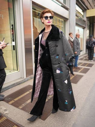Milan, Milan Women s Fashion Week: Fall Winter 2026 27 - Women s Fashion, Fall Winter 2026 27 - Giorgio Armani fashion show - arrivals in the photo: Antonia Dell Atte  Copyright: xRiccardoxGiordanox xipa-agency.netx xRiccardoxGIordanox IPA_Agency_IPA72214283