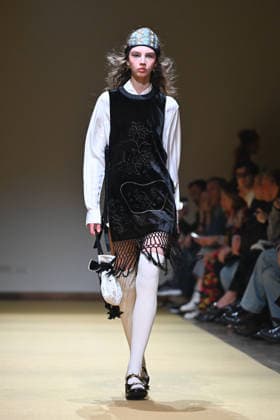 Milan, Milan Women s Fashion Week Fall Winter 2026 27 - Women s Fashion, Fall Winter 2026 27 - HUI fashion show - catwalk in the photo: model  Copyright: xSimonaxChiocciax xipa-agency.netx xFotosickix IPA_Agency_IPA72215908