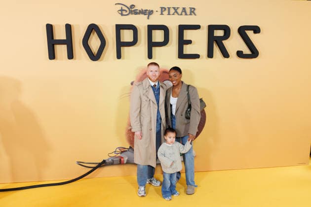 Hoppers UK Premiere at VUE West End in London, UK on 1 March 2026 Neil Jones and Chyna Mills attend the Hoppers UK Premiere at VUE West End in London, UK on 1 March 2026, Credit:Manuela Langotsch Avalon United Kingdom, London, VUE West End  Copyright: xManuelaxLangotschx xAvalonx 1079319712