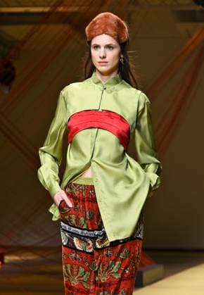 Milan, Italy UHI Milano Fashion Week fall winter 2026 2027 In the photo: HUI shows the fashion show  Copyright: xNickxZonnax xipa-agency.netx xNickxZonnax IPA_Agency_IPA72223040