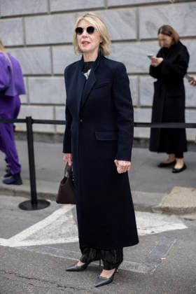 ARMANI - Guest arrivals - Milan Fashion Week - Womenswear Fall Winter 2026 2027 MILAN, ITALY - FEBRUARY 28: Margherita Buy arrives to Armani fashion show during the Milan Womenswear Fall Winter 2026 2027 Fashion Week on March1st, 2026 in Milan, Italy. Photo by Marco Piovanotto Abacapress.com  Copyright: xPiovanottoxMarco ABACAx