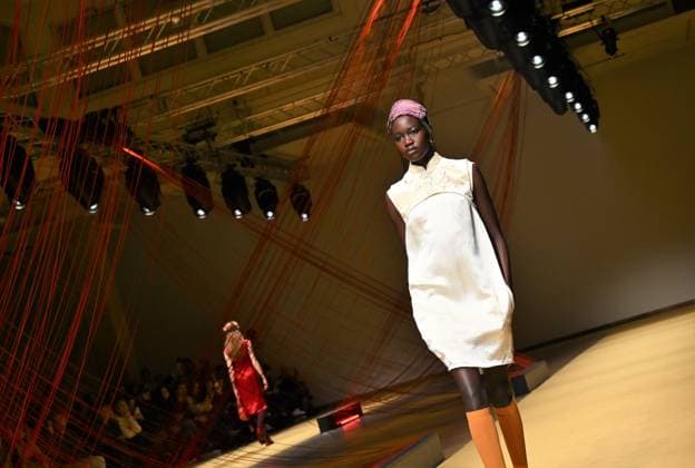 Milan, Italy UHI Milano Fashion Week fall winter 2026 2027 In the photo: HUI shows the fashion show  Copyright: xNickxZonnax xipa-agency.netx xNickxZonnax IPA_Agency_IPA72223125
