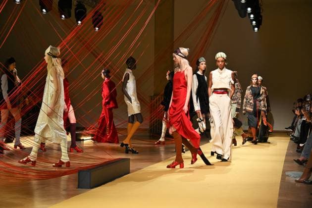 Milan, Italy UHI Milano Fashion Week fall winter 2026 2027 In the photo: HUI shows the fashion show  Copyright: xNickxZonnax xipa-agency.netx xNickxZonnax IPA_Agency_IPA72223156