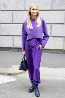 ARMANI - Guest arrivals - Milan Fashion Week - Womenswear Fall Winter 2026 2027 MILAN, ITALY - FEBRUARY 28: Celine Lock arrives to Armani fashion show during the Milan Womenswear Fall Winter 2026 2027 Fashion Week on March1st, 2026 in Milan, Italy. Photo by Marco Piovanotto Abacapress.com  Copyright: xPiovanottoxMarco ABACAx