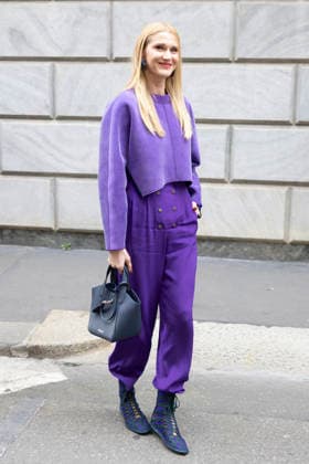 ARMANI - Guest arrivals - Milan Fashion Week - Womenswear Fall Winter 2026 2027 MILAN, ITALY - FEBRUARY 28: Celine Lock arrives to Armani fashion show during the Milan Womenswear Fall Winter 2026 2027 Fashion Week on March1st, 2026 in Milan, Italy. Photo by Marco Piovanotto Abacapress.com  Copyright: xPiovanottoxMarco ABACAx