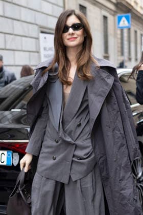 ARMANI - Guest arrivals - Milan Fashion Week - Womenswear Fall Winter 2026 2027 MILAN, ITALY - FEBRUARY 28: Vittoria Puccini arrives to Armani fashion show during the Milan Womenswear Fall Winter 2026 2027 Fashion Week on March1st, 2026 in Milan, Italy. Photo by Marco Piovanotto Abacapress.com  Copyright: xPiovanottoxMarco ABACAx