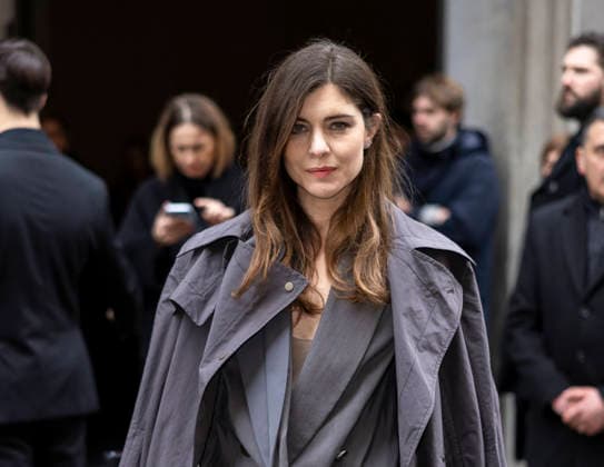 ARMANI - Guest arrivals - Milan Fashion Week - Womenswear Fall Winter 2026 2027 MILAN, ITALY - FEBRUARY 28: Vittoria Puccini arrives to Armani fashion show during the Milan Womenswear Fall Winter 2026 2027 Fashion Week on March1st, 2026 in Milan, Italy. Photo by Marco Piovanotto Abacapress.com  Copyright: xPiovanottoxMarco ABACAx