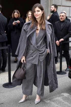 ARMANI - Guest arrivals - Milan Fashion Week - Womenswear Fall Winter 2026 2027 MILAN, ITALY - FEBRUARY 28: Vittoria Puccini arrives to Armani fashion show during the Milan Womenswear Fall Winter 2026 2027 Fashion Week on March1st, 2026 in Milan, Italy. Photo by Marco Piovanotto Abacapress.com  Copyright: xPiovanottoxMarco ABACAx