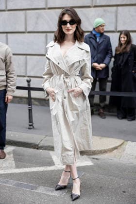 ARMANI - Guest arrivals - Milan Fashion Week - Womenswear Fall Winter 2026 2027 MILAN, ITALY - FEBRUARY 28: Pilar Fogliati arrives to Armani fashion show during the Milan Womenswear Fall Winter 2026 2027 Fashion Week on March1st, 2026 in Milan, Italy. Photo by Marco Piovanotto Abacapress.com  Copyright: xPiovanottoxMarco ABACAx