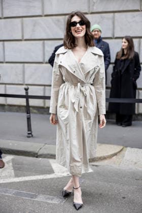 ARMANI - Guest arrivals - Milan Fashion Week - Womenswear Fall Winter 2026 2027 MILAN, ITALY - FEBRUARY 28: Pilar Fogliati arrives to Armani fashion show during the Milan Womenswear Fall Winter 2026 2027 Fashion Week on March1st, 2026 in Milan, Italy. Photo by Marco Piovanotto Abacapress.com  Copyright: xPiovanottoxMarco ABACAx